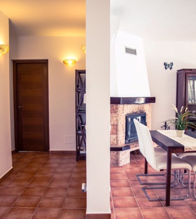 Resa estates Ibiza property for sale sant jordi tourist license hallway and livingroom.jpg